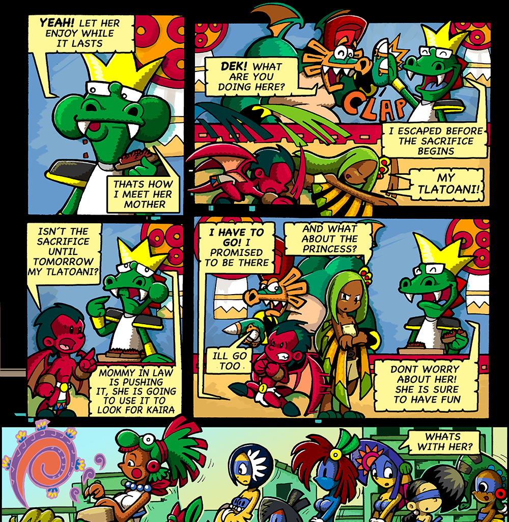 Macoatl - Episode 15, Page 1: 5 Days of nemontemi 15